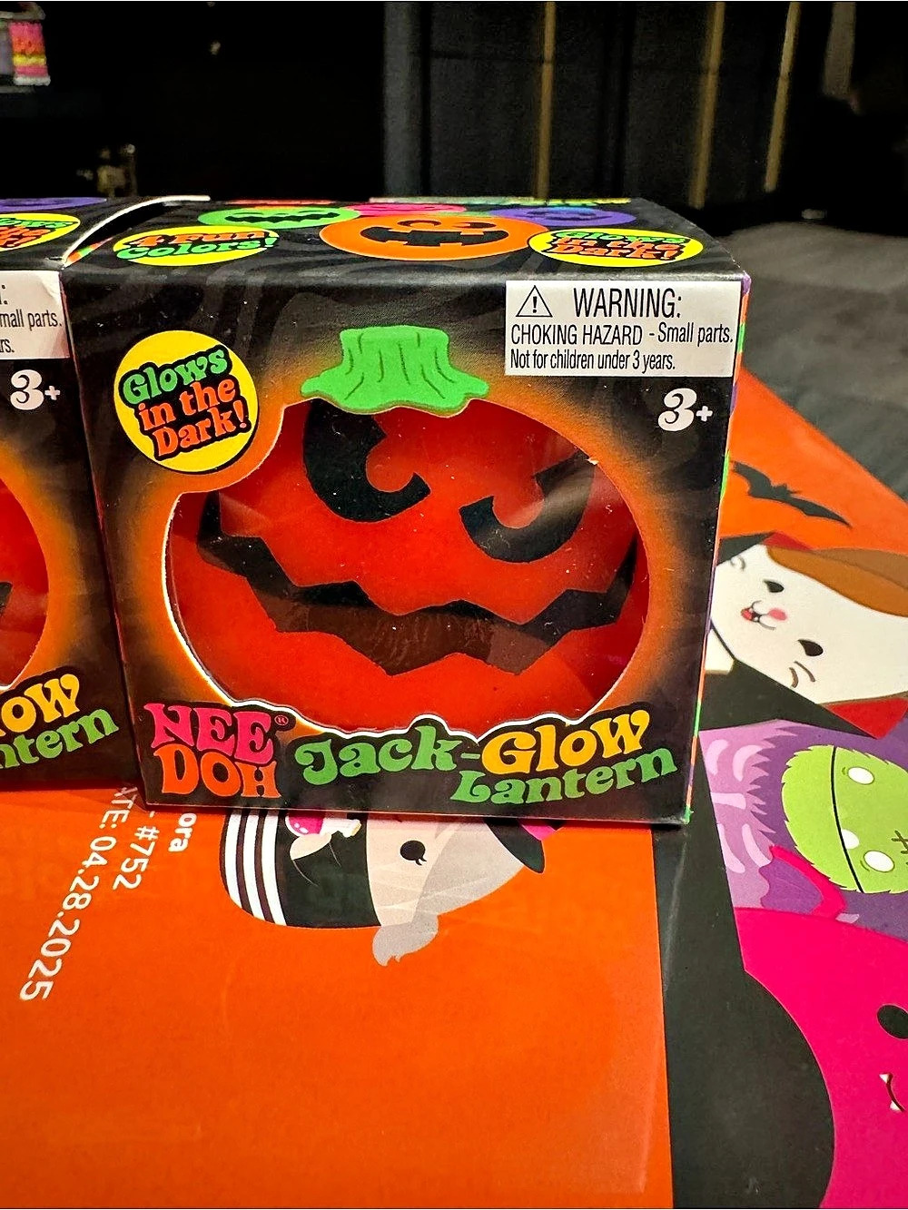 Needoh Jack-Glow Lantern - Orange